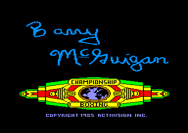 Barry McGuigan World Championship Boxing 